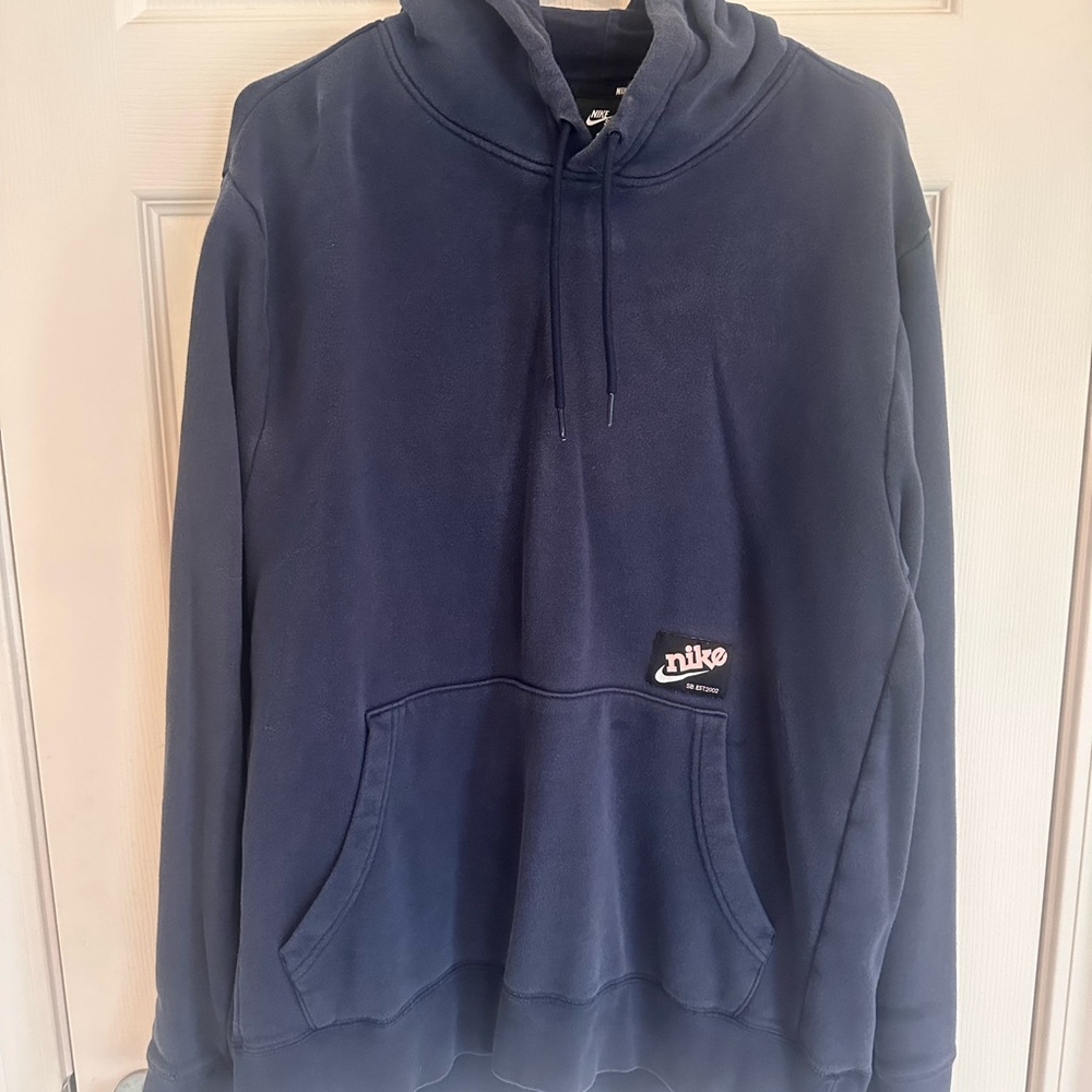 Nike Men's Navy Hoodie